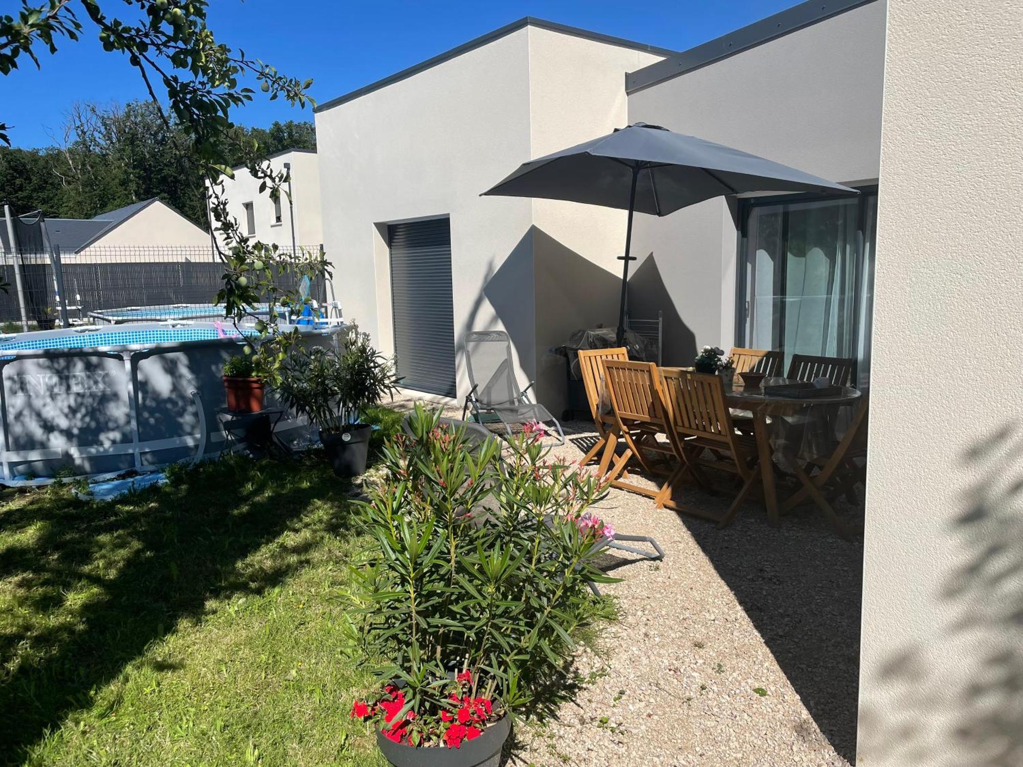 Quiniere - Entre Lac Et Foret - Hebergement Independant Avec Espace Kitchenette Blois Exterior foto